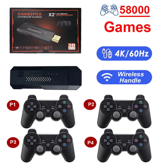 4K Retro Spiel Konsole