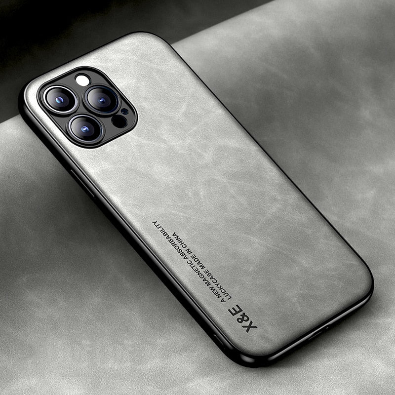 Wildleder iPhonehülle