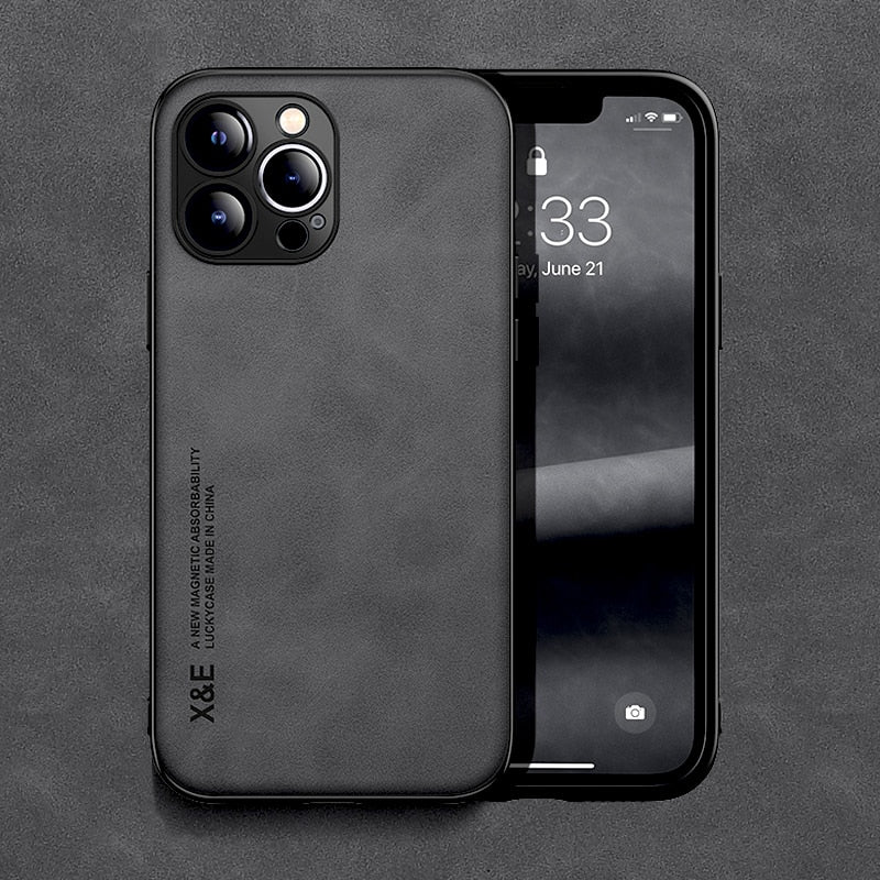 Wildleder iPhonehülle