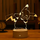 LED 3D Lampe